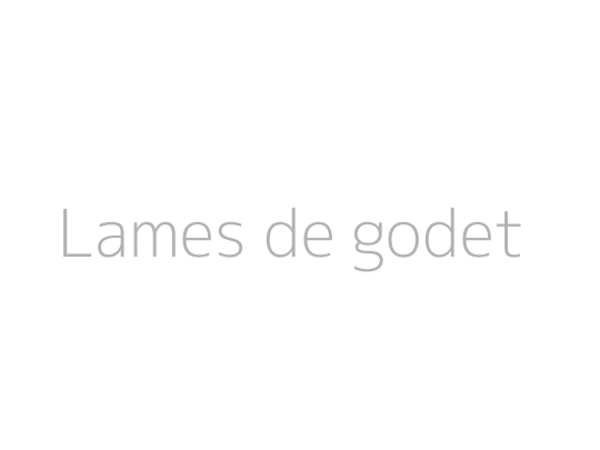 Lames de godet